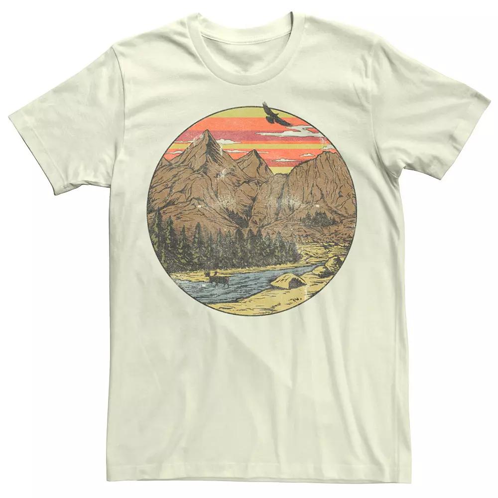 Men's Fifth Sun Mountain Falls Distressed Tee,  Product Image