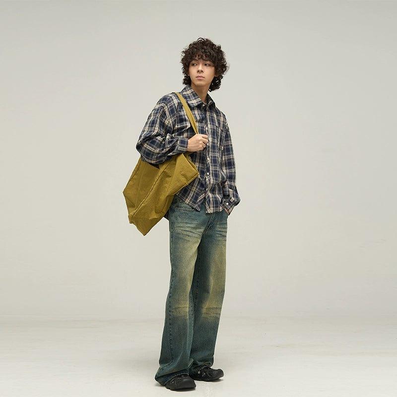 RT No. 10048 PLAID SHIRT Product Image