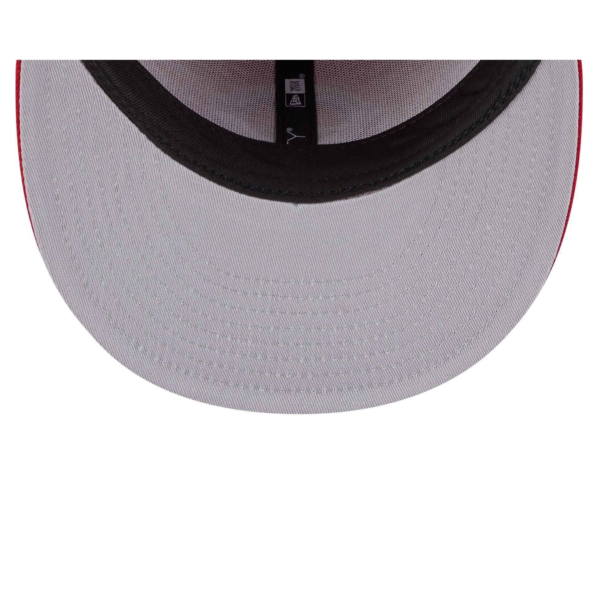 Kansas City Chiefs 2025 Sideline Hot Weather Split Panel 9FIFTY Snapback Hat Male Product Image