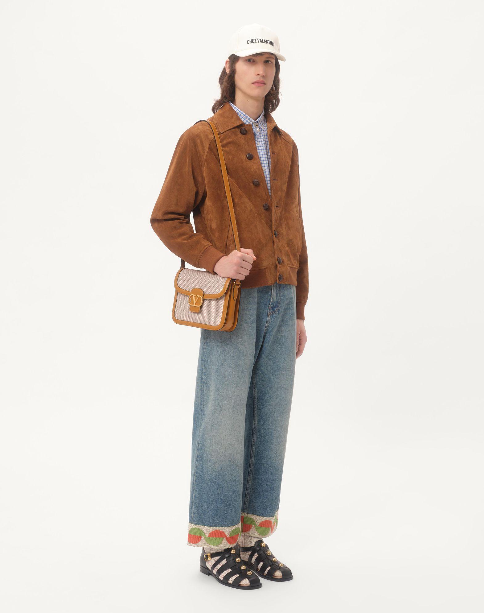 Linen Shirt With Vlogo Embroidery Product Image