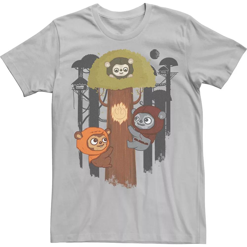 Men's Star Wars Rebel Ewoks Pop Tee,  Product Image