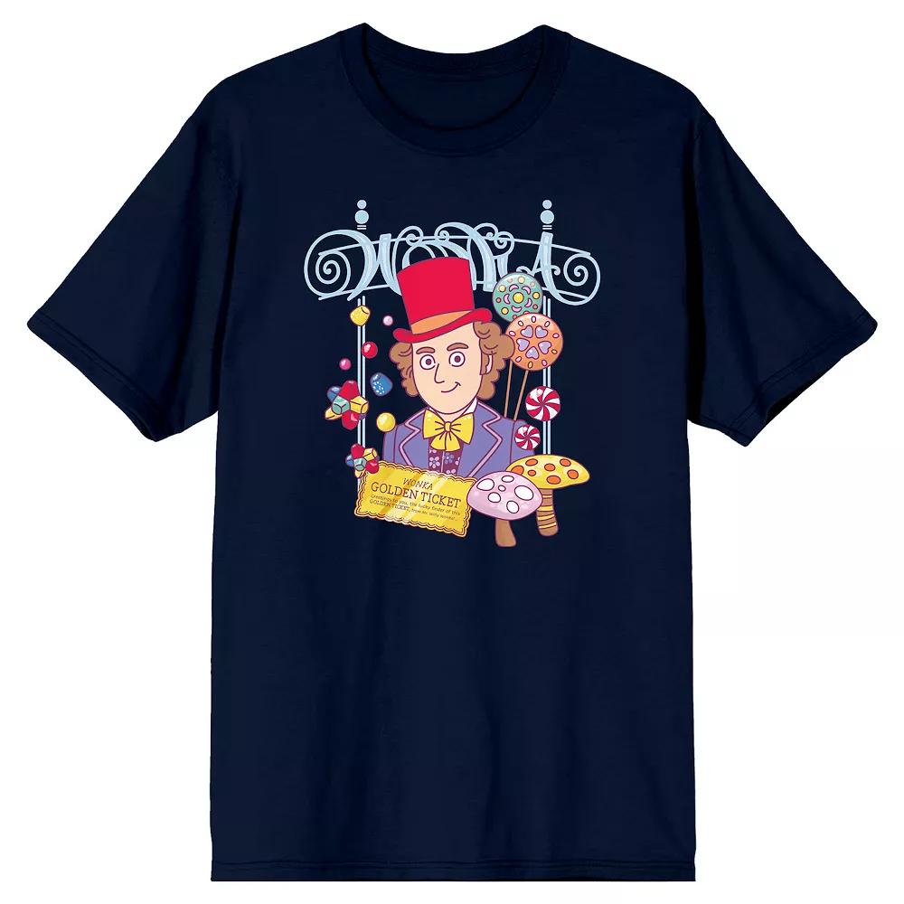 Men's Willy Wonka Charlie Tee,  Product Image