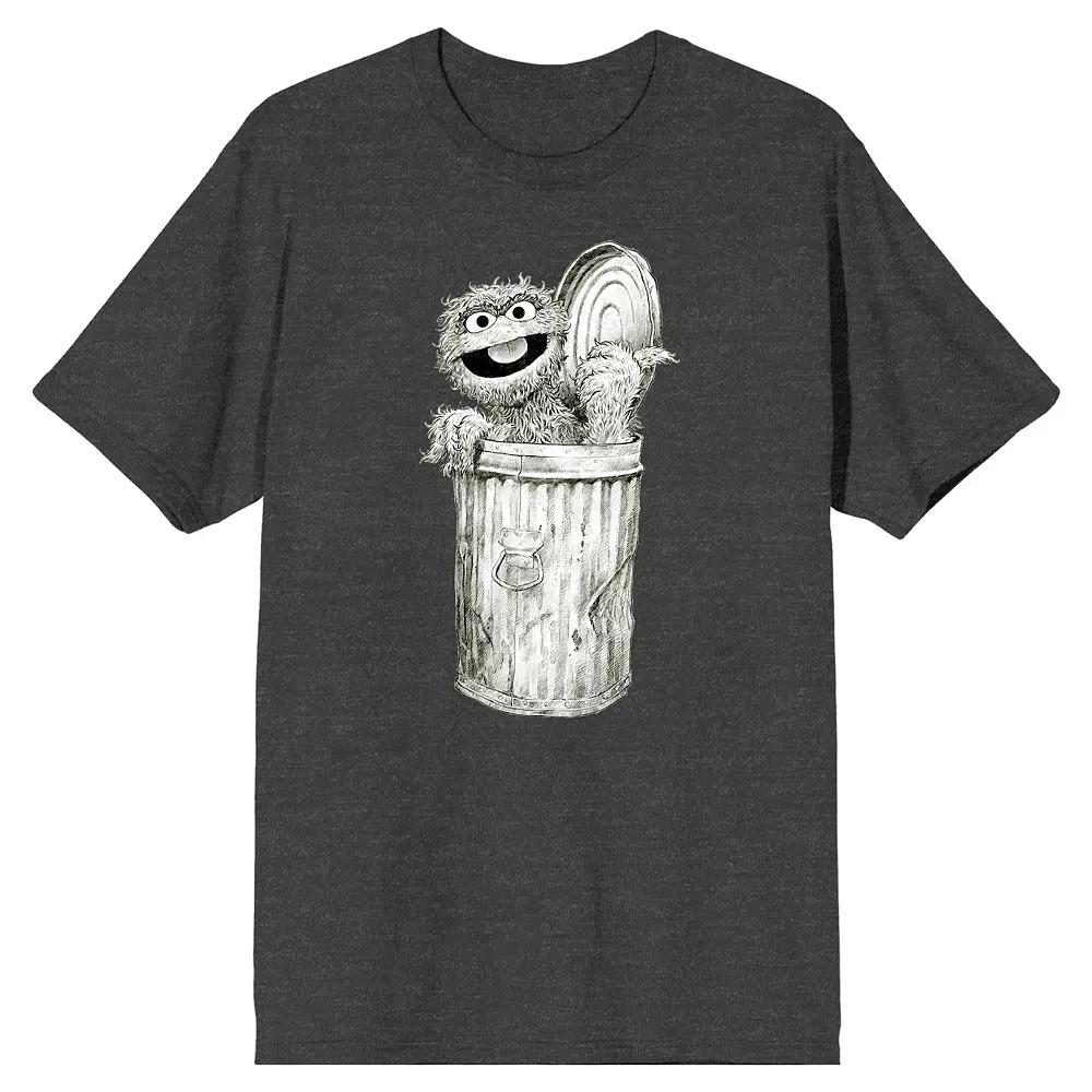 Men's Sesame Street Oscar Tee,  Product Image