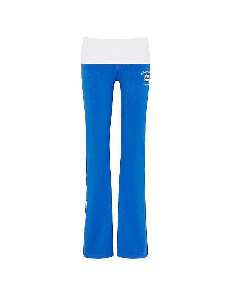 All-Day Cotton™ Foldover Flare Leggings Product Image