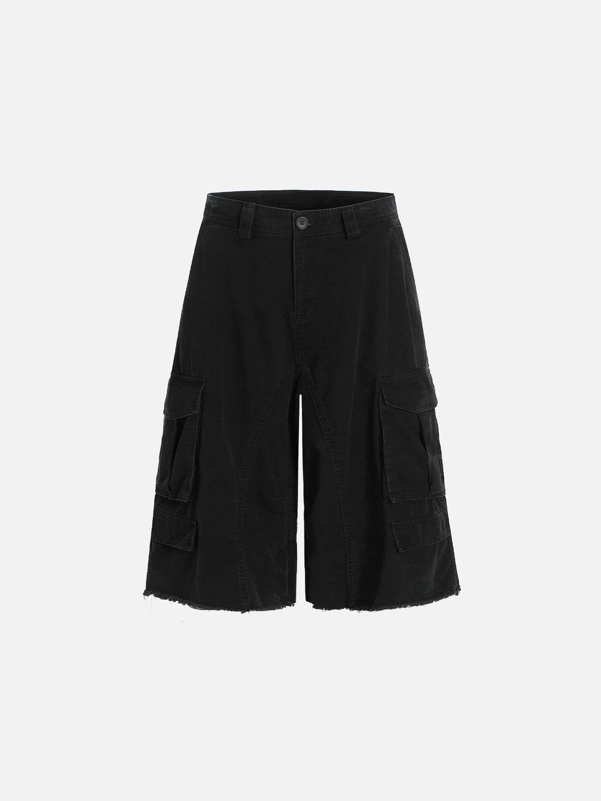 Aelfric Eden Multi-Pocket Longline Cargo Shorts Product Image