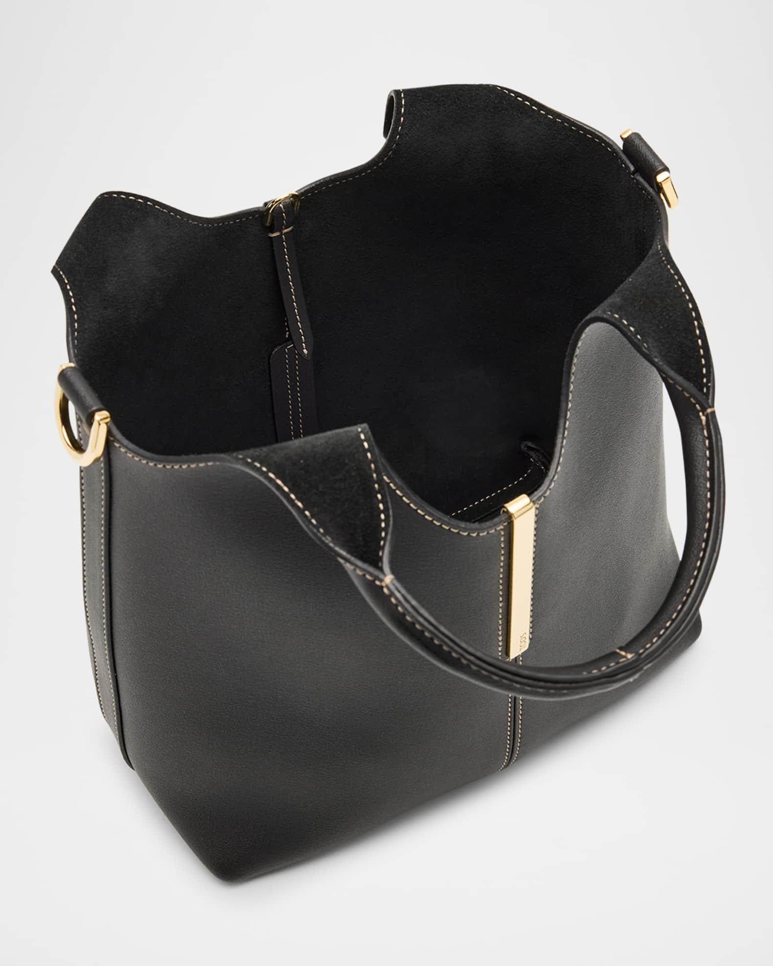 Mini Leather Tote Shopping Bag Product Image