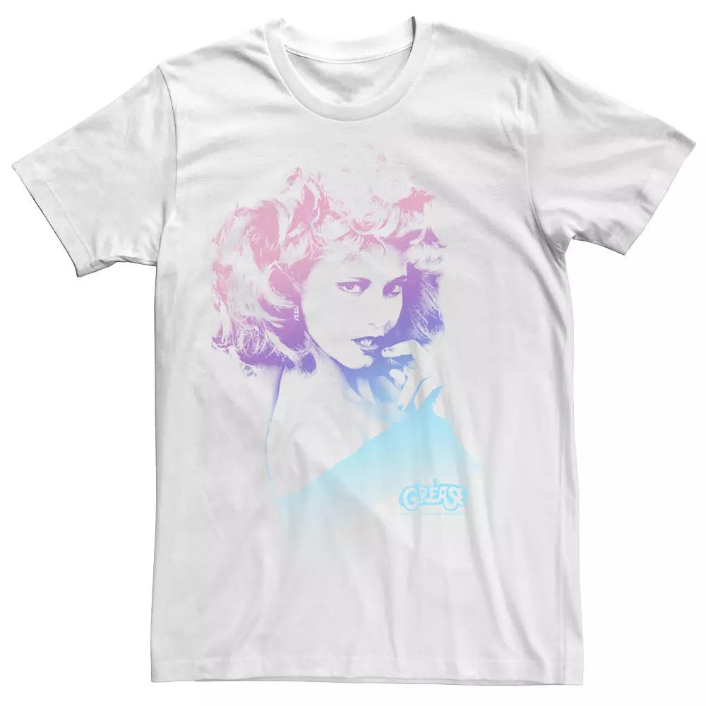 Men's Grease Sandy Halftone Gradient Portrait Tee,  Product Image