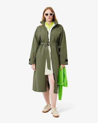 Long Oversized Water-Repellent Parka Product Image