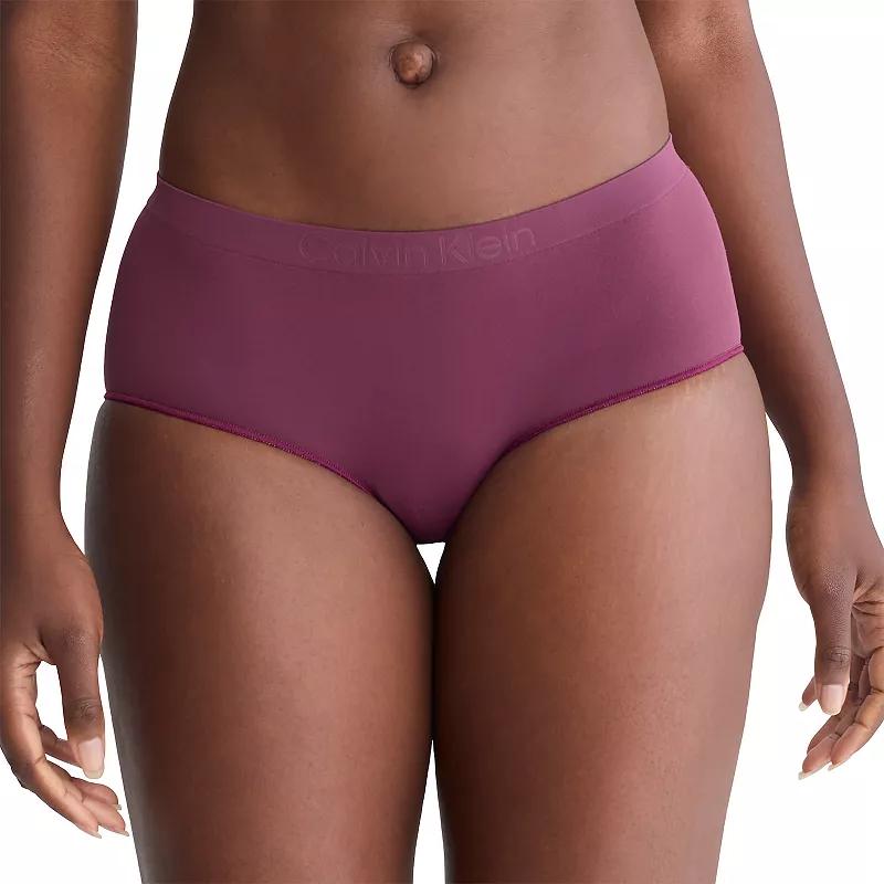 Women's Calvin Klein Bonded Flex Boyshort Panty QD3961,  Product Image