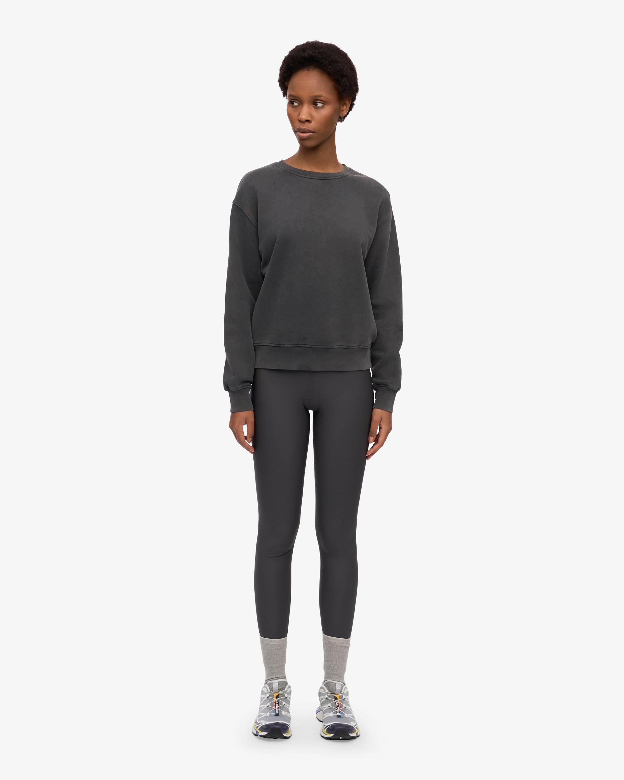 Women Classic Organic Crew - Faded Black Product Image