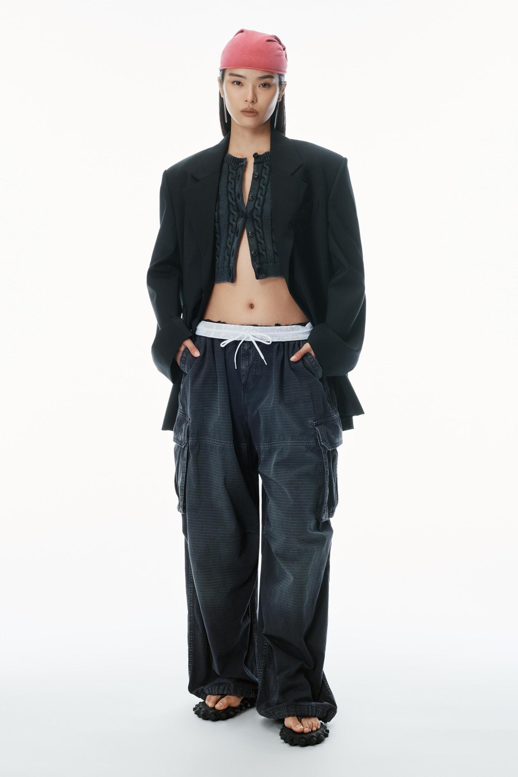 Pre-styled Ripstop Cargo Pants Product Image
