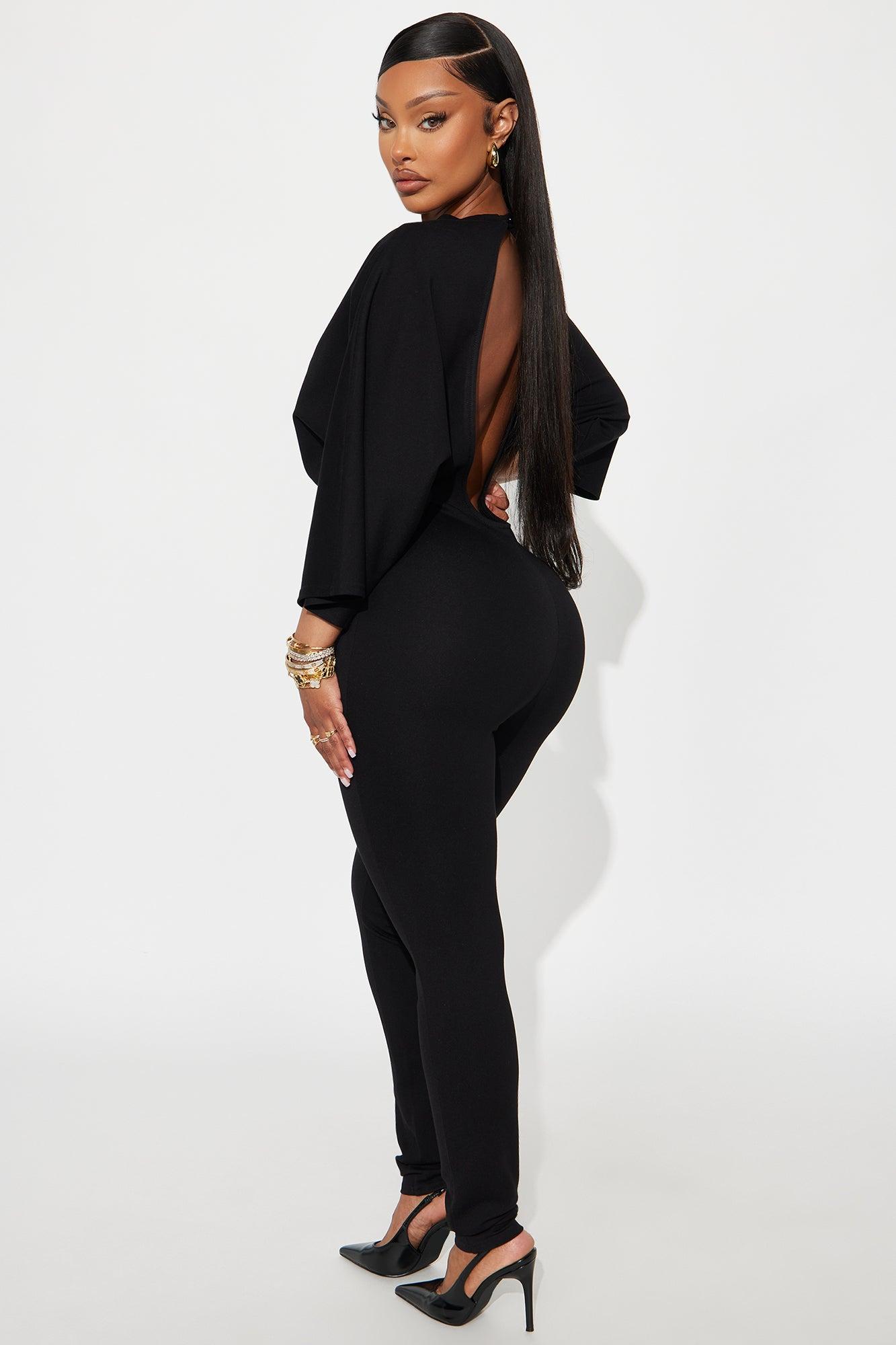 Rebecca Ponte Skinny Jumpsuit - Black Female Product Image