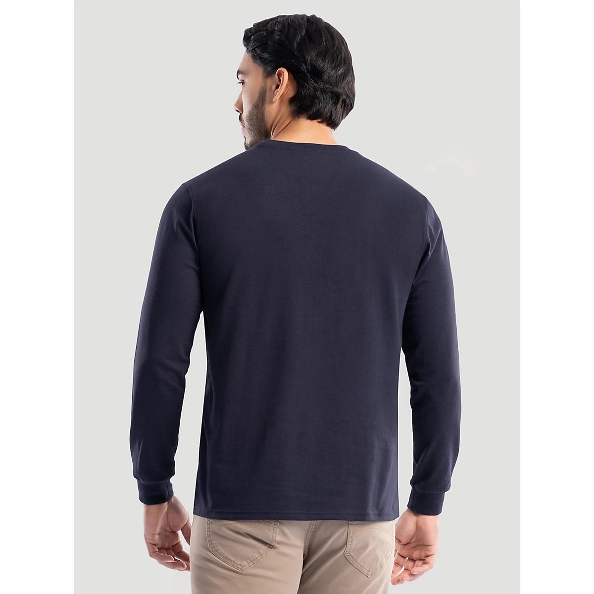 Men's Heavyweight Workwear T-Shirt in Dark Navy Product Image