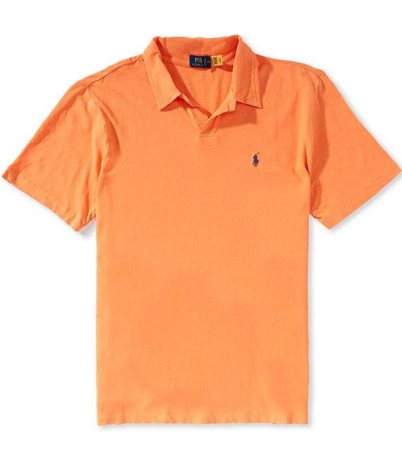 Polo Ralph Lauren Linen-Blend Short Sleeve Polo Shirt Product Image