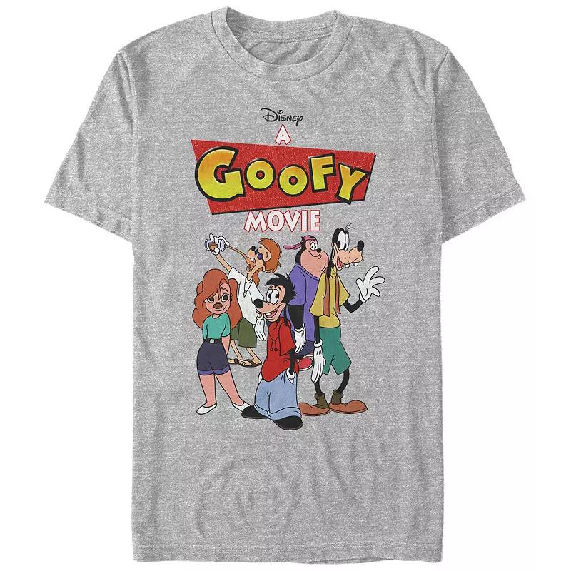 Disney's A Goofy Movie Group Shot Logo Men's Graphic Tee,  Product Image