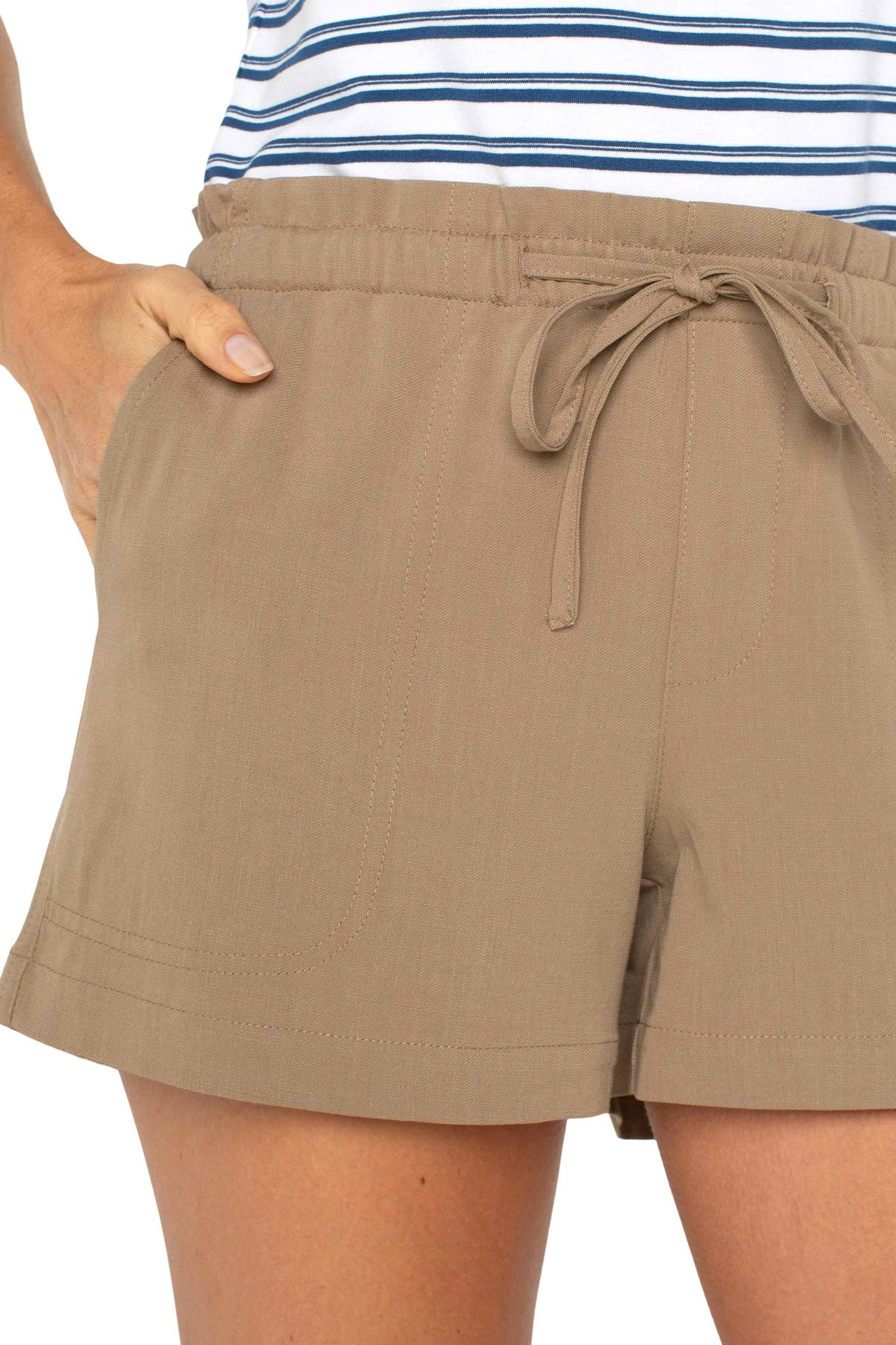 Tie Front Shorts Product Image