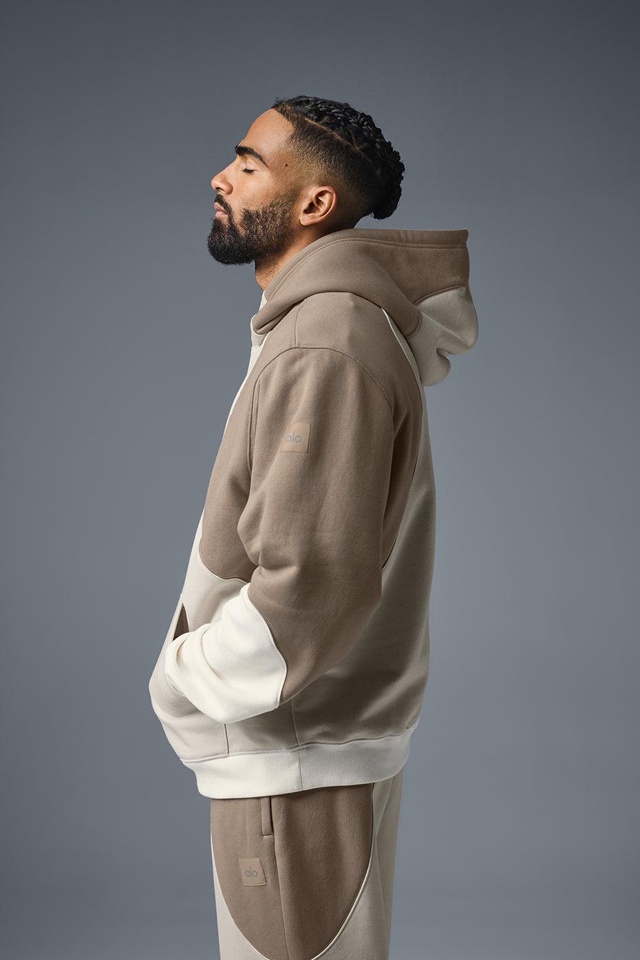 Make Waves Hoodie - Ivory/Bone/Gravel Male Product Image