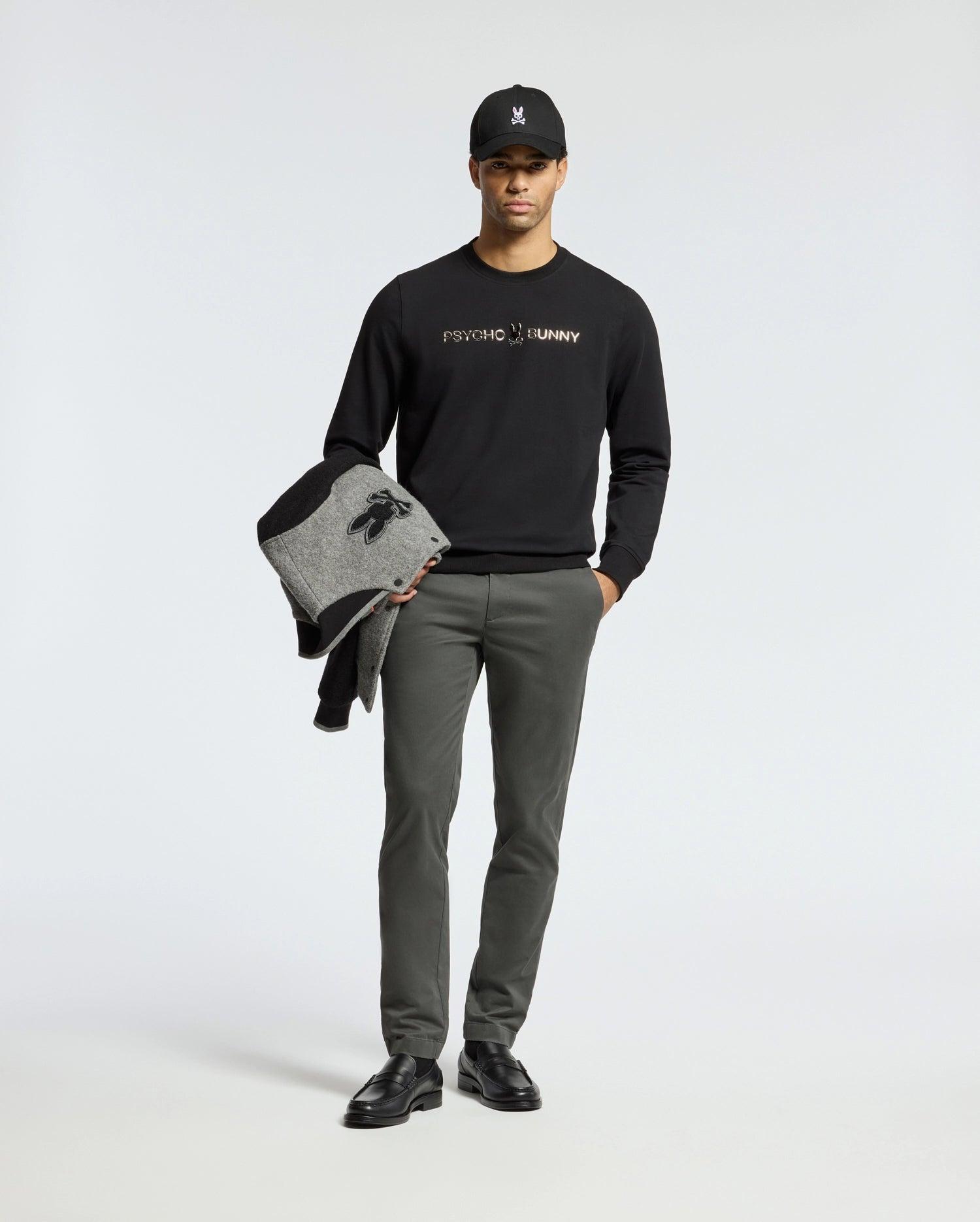 MENS LAVATA FRENCH TERRY SWEATSHIRT - B6S159E200 Male Product Image