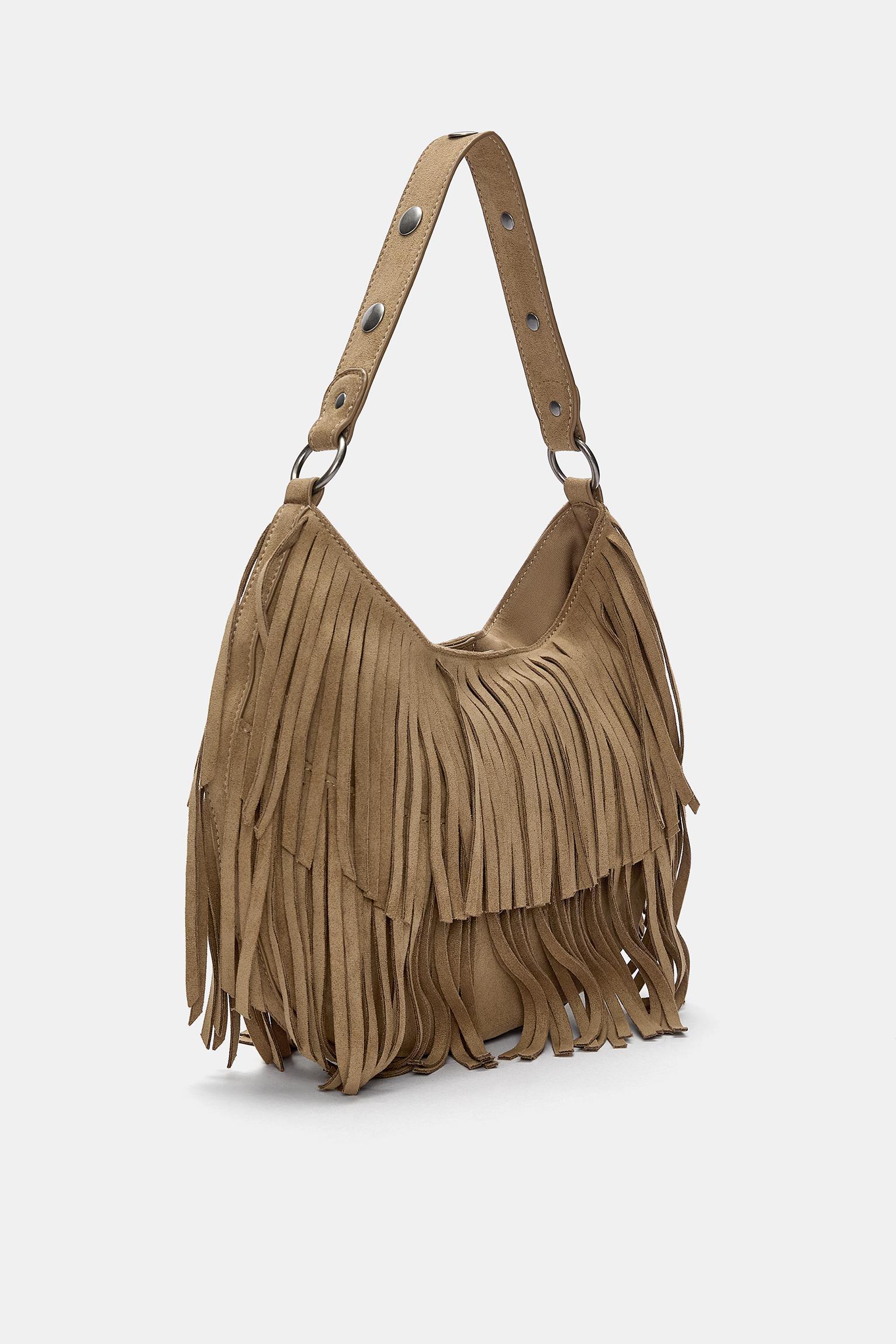 Fringed shoulder bag Product Image