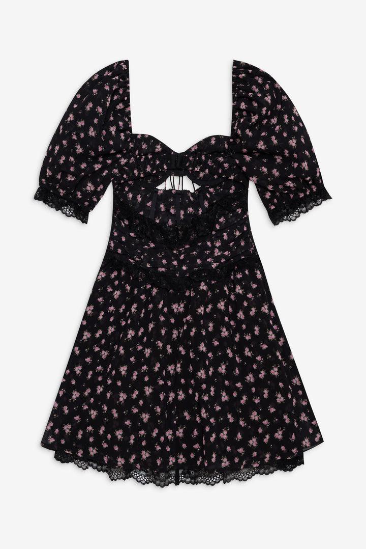 Noa Mini Dress — Black Product Image