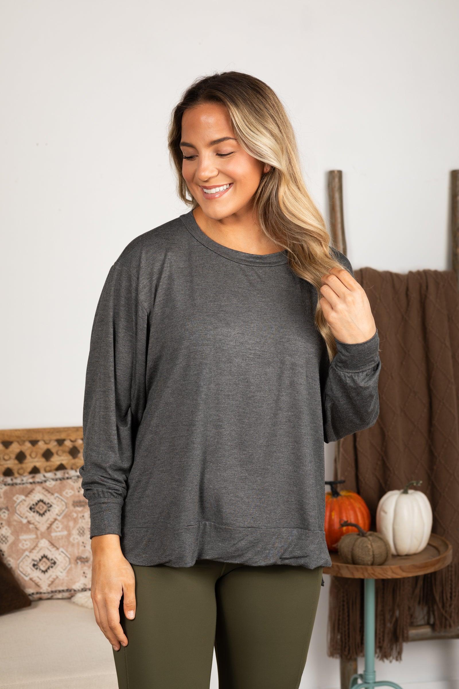 Super Soft Basic Dolman Sleeve Top Product Image