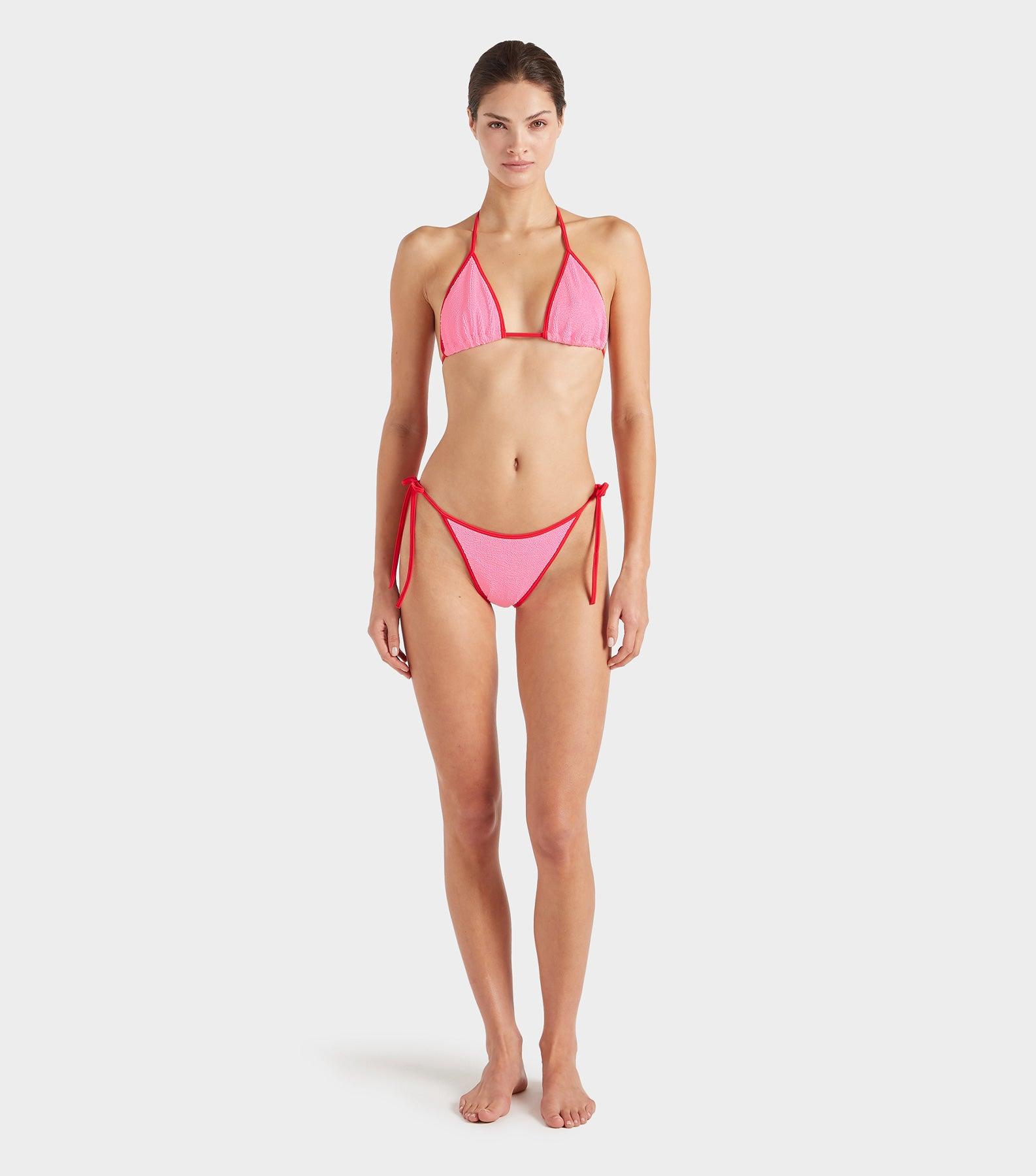 Gina Bikini Contrast - Bubblegum/Red Product Image