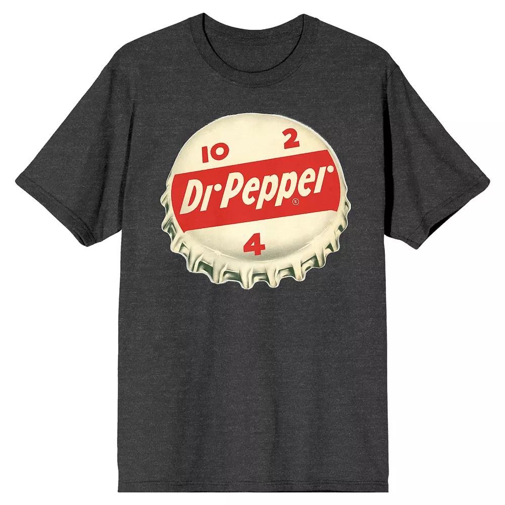 Men's Dr. Pepper Retro Bottle Cap Tee,  Product Image