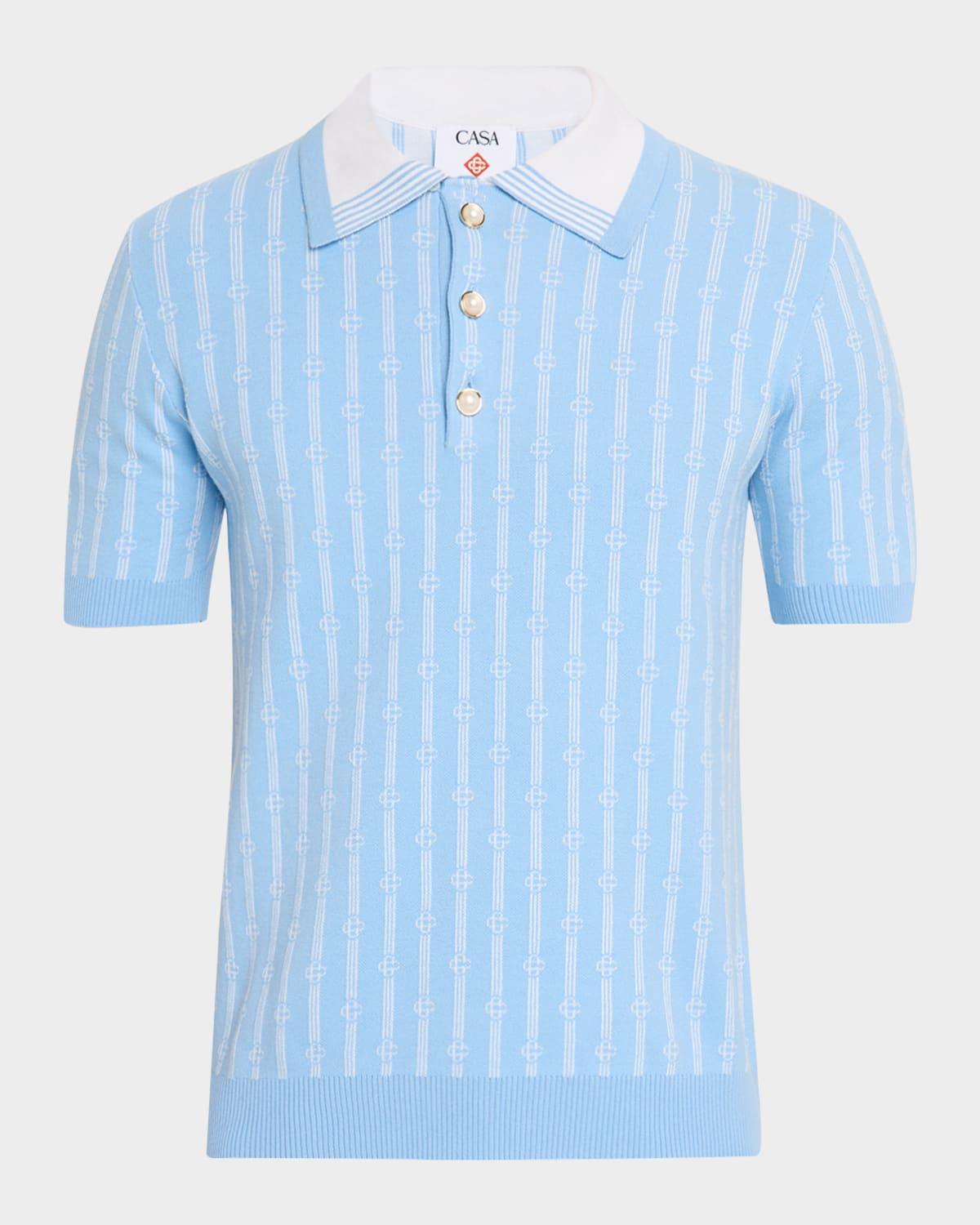 Mens Monogram Polo Shirt Product Image