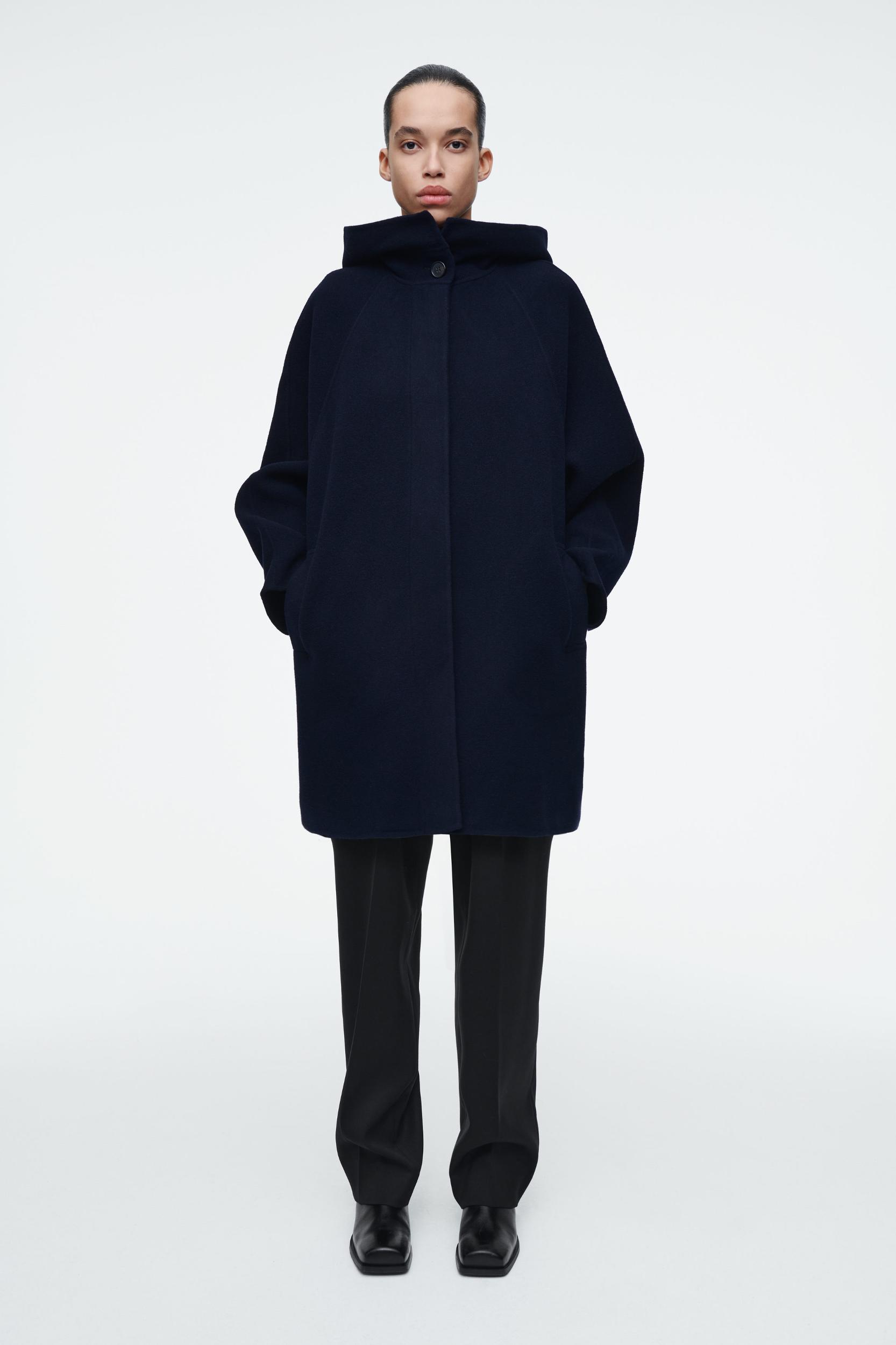 OVERSIZED DOUBLE-FACED WOOL COAT Product Image