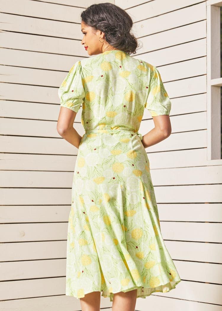 Let the Sun Shine Wrap Dress Product Image
