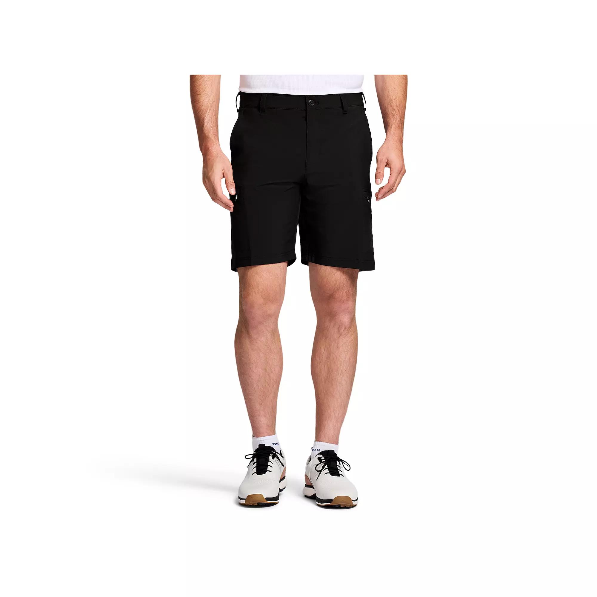 Men's IZOD 9.5-in. Golf Swingflex Cargo Shorts, Size: 42, Peacoat Product Image