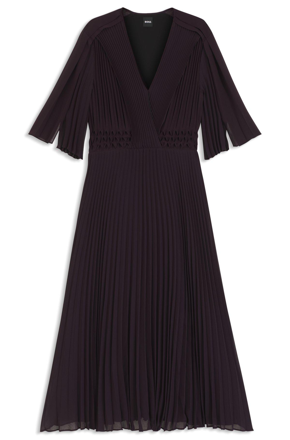 Plissé dress with waistband smocking Product Image