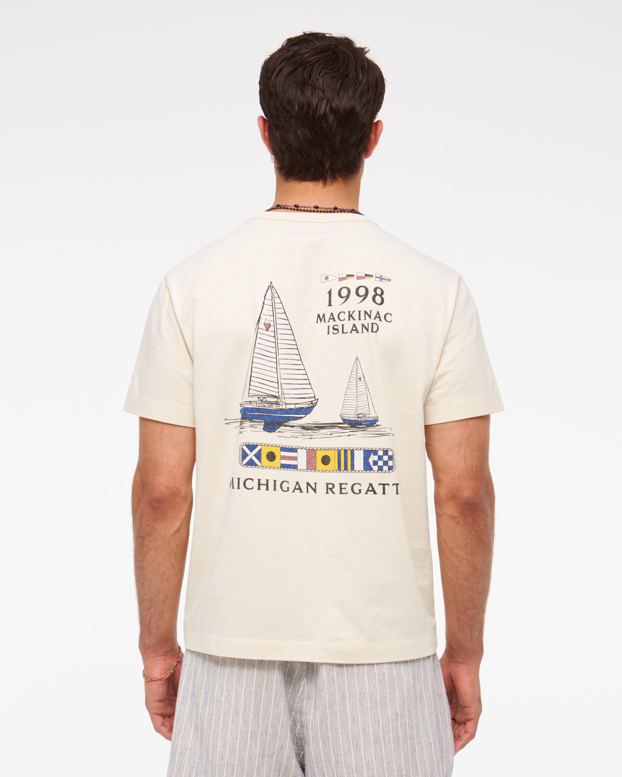 Nautical Classic Polished Cropped Graphic Tee Product Image