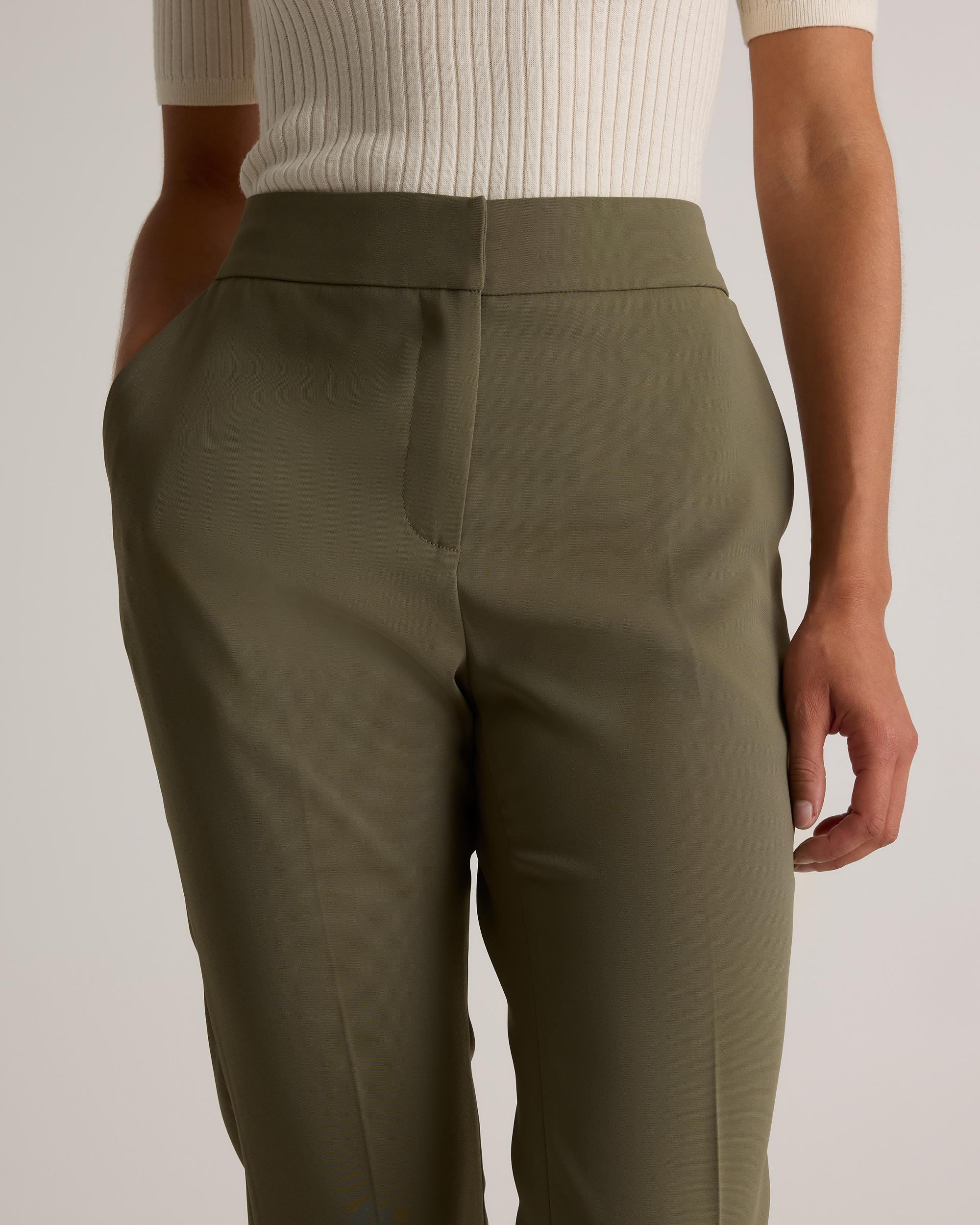 Quince | Women's Stretch Crepe Ankle Pants Recycled Polyester Product Image