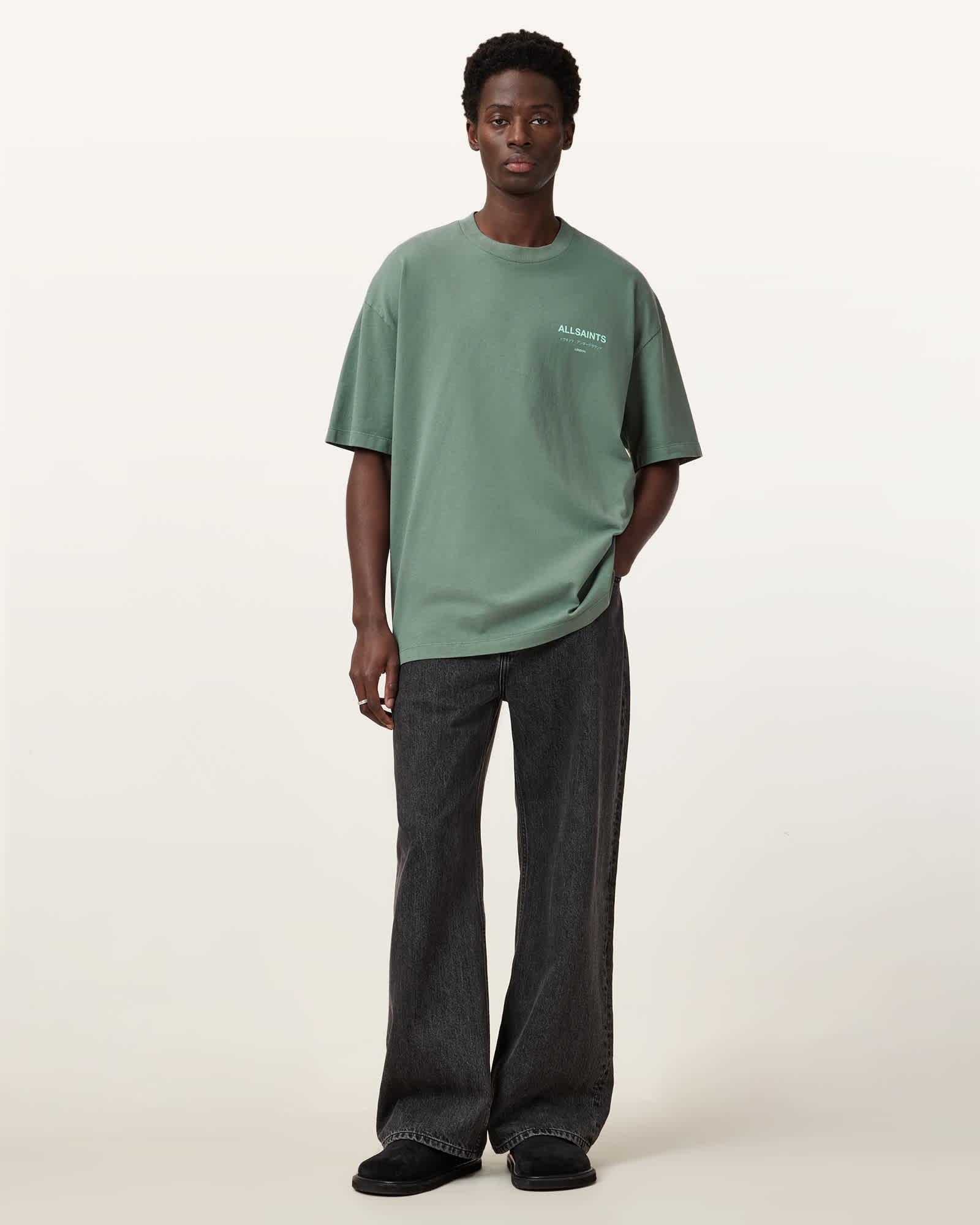 Underground Oversized Crew Neck T-Shirt Product Image