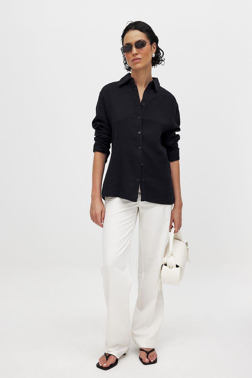 Soft Cotton Long Sleeve Shirt Product Image