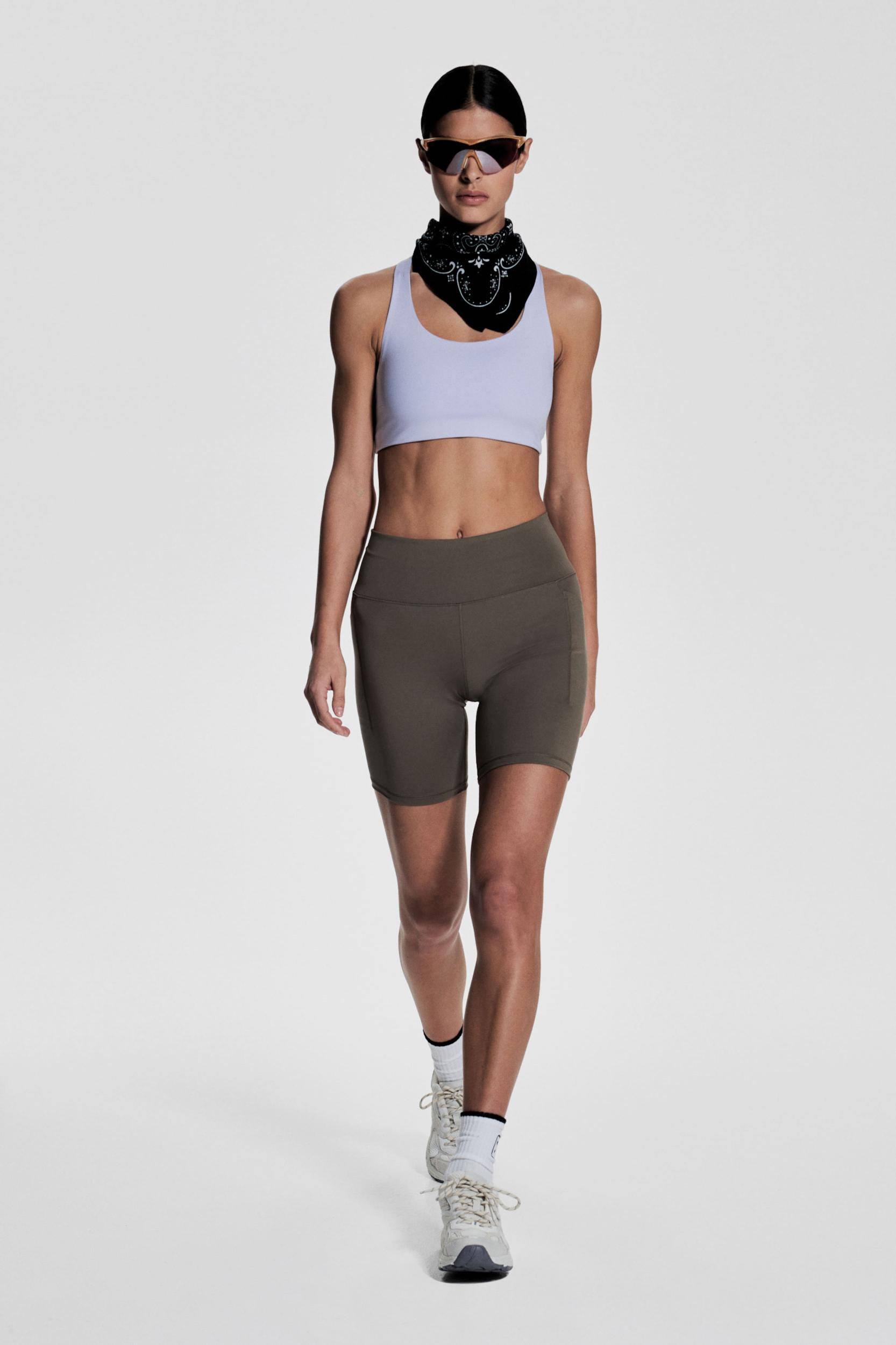 Pocket-Detail Biking Shorts with DryMove™ Product Image