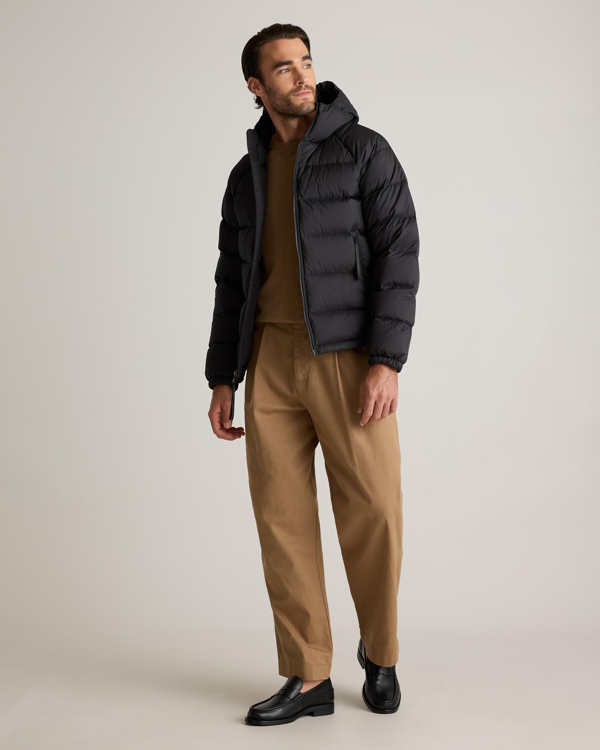 Quince | Men's Responsible Down Puffer Jacket with Hood Recycled Polyester Product Image