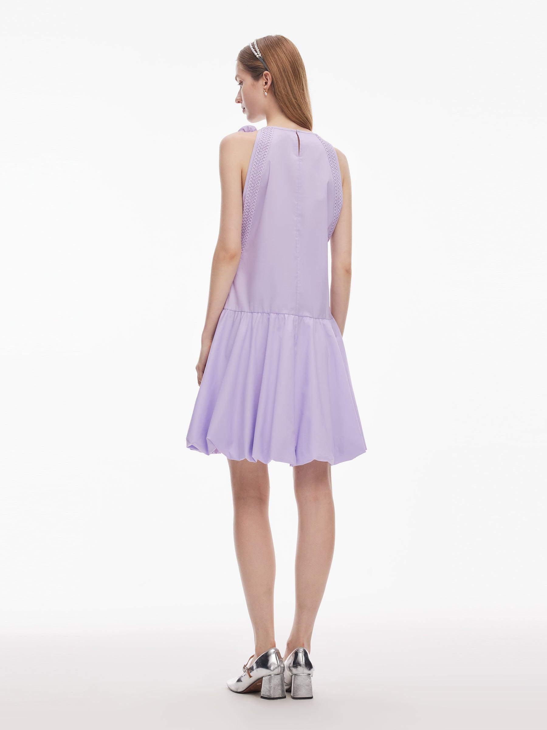 A-Line Flared Hem Women Mini Vest Dress Product Image