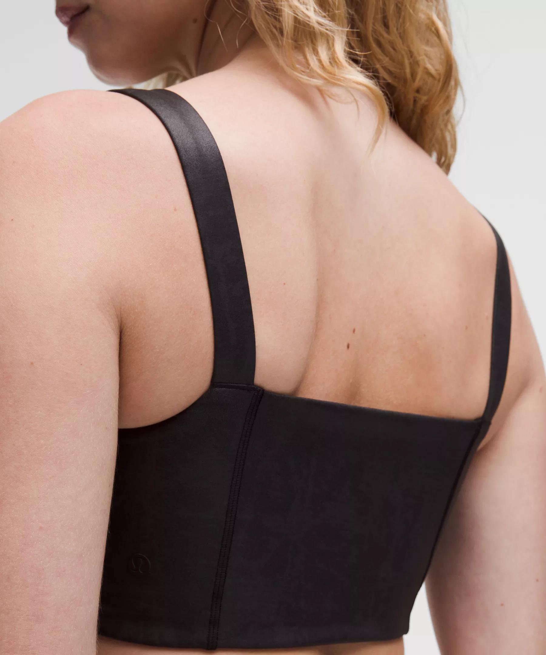 Everlux Longline Workout Bra Light Support, A/B Cup *Matte Foil Product Image