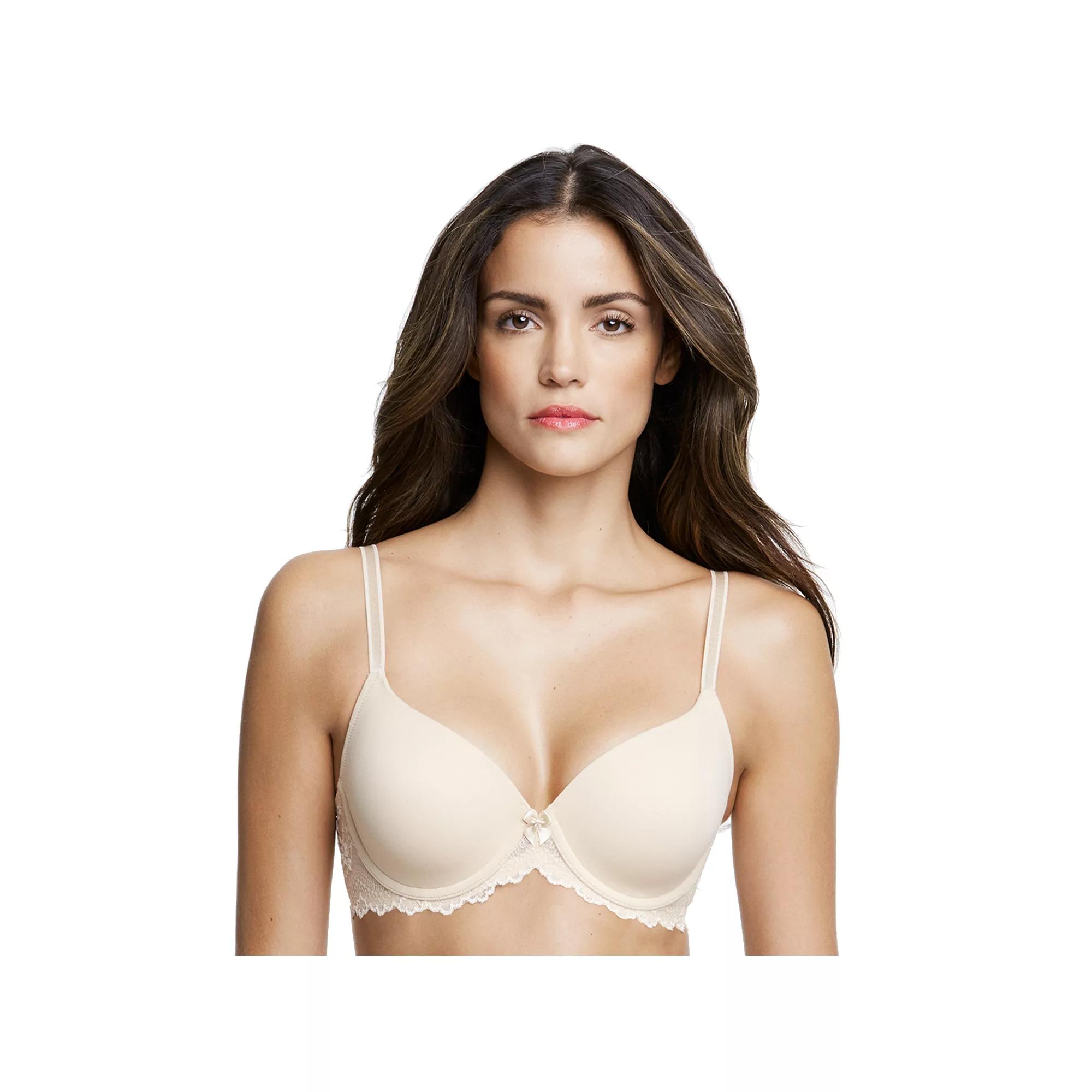 Dominique Lacee Back Smoothing Lace Frame Luxury T-Shirt Bra 3501 - 42 DD, Women's, Latte Product Image