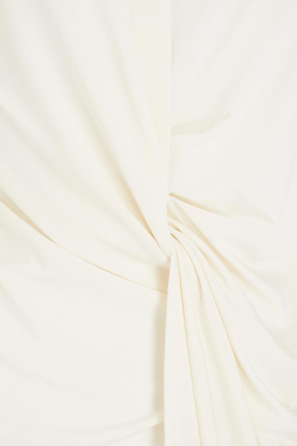 JACQUEMUS Off-white Le Chouchou 'la Robe Bahia Jersey' Minidress In Off White Product Image