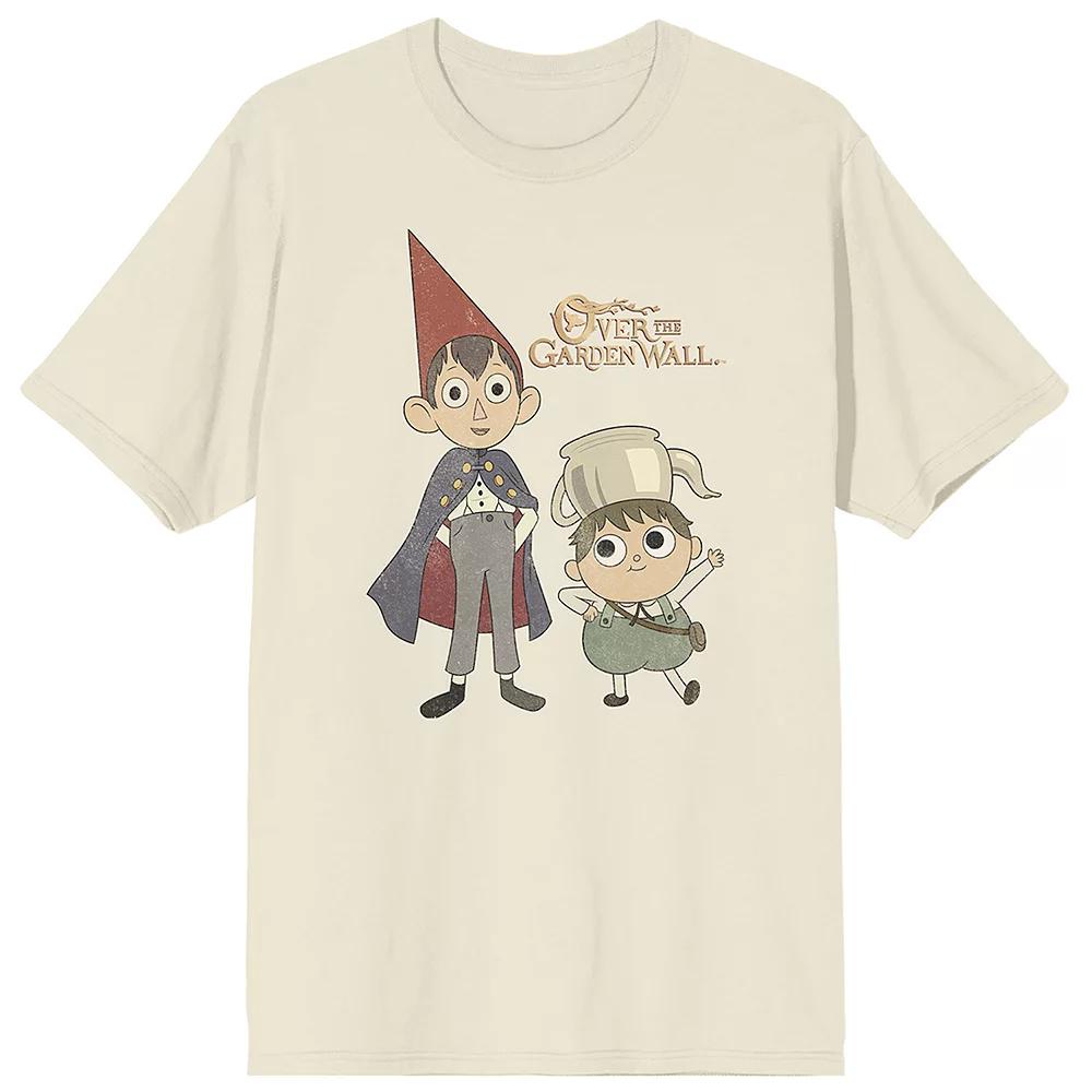 Men's Over The Garden Wall Greg & Wirt Tee, Size: XXL, Off White Product Image