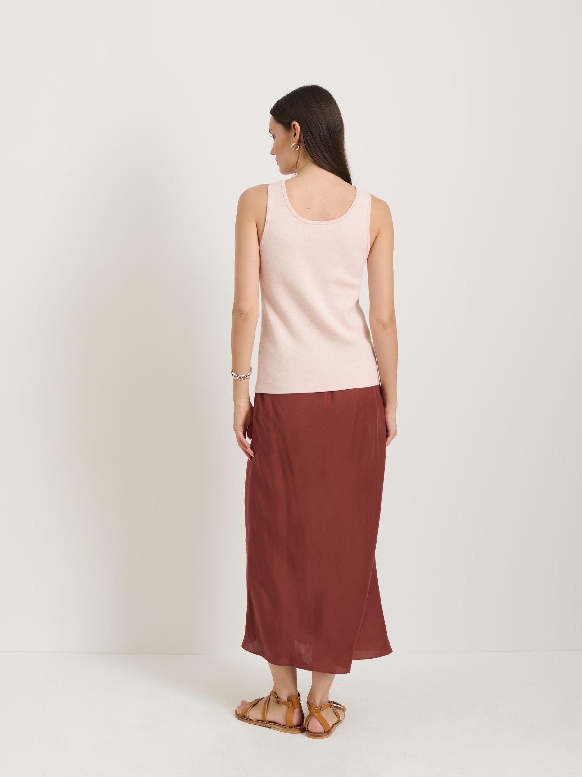 Louisa Vest In Cotton Cashmere Product Image