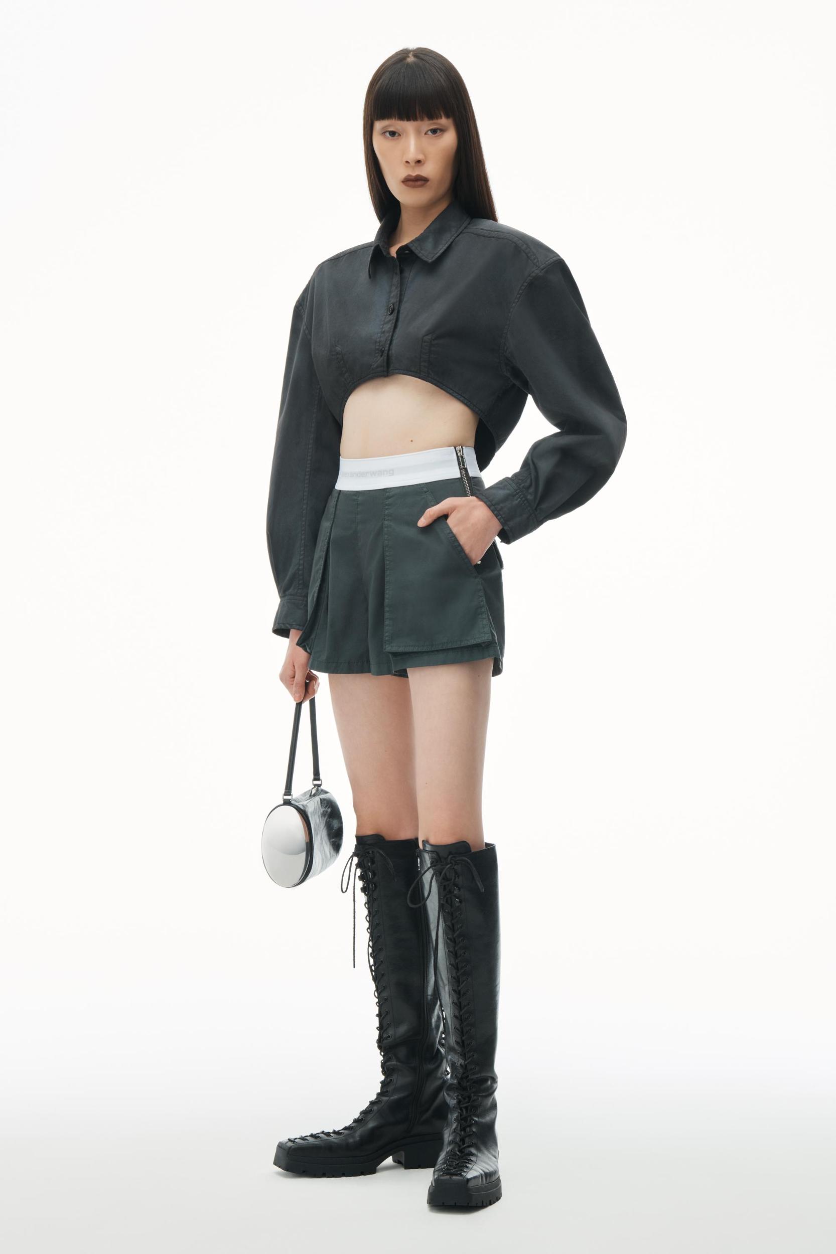 High-waisted Cargo Rave Short Product Image