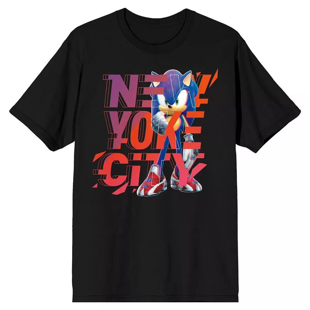 Men's Sonic Prime New Yoke City Short Sleeve Graphic Tee,  Product Image