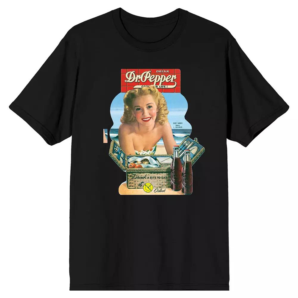 Men's Dr. Pepper Vintage Graphic Tee,  Product Image