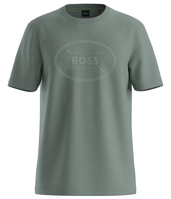 Hugo Boss BOSS Artwork Logo Short Sleeve T-Shirt Product Image