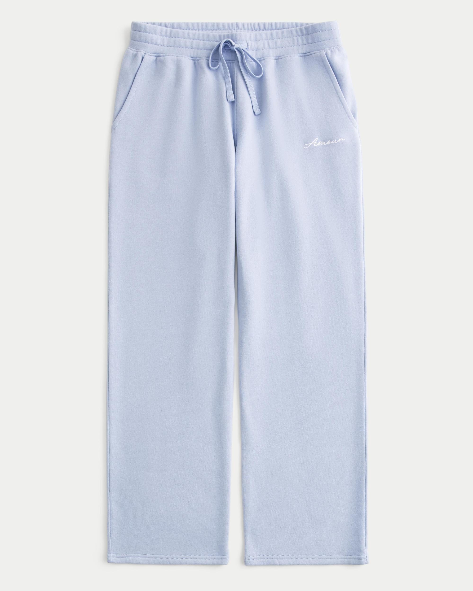 American Flag Graphic Straight Sweatpants Product Image