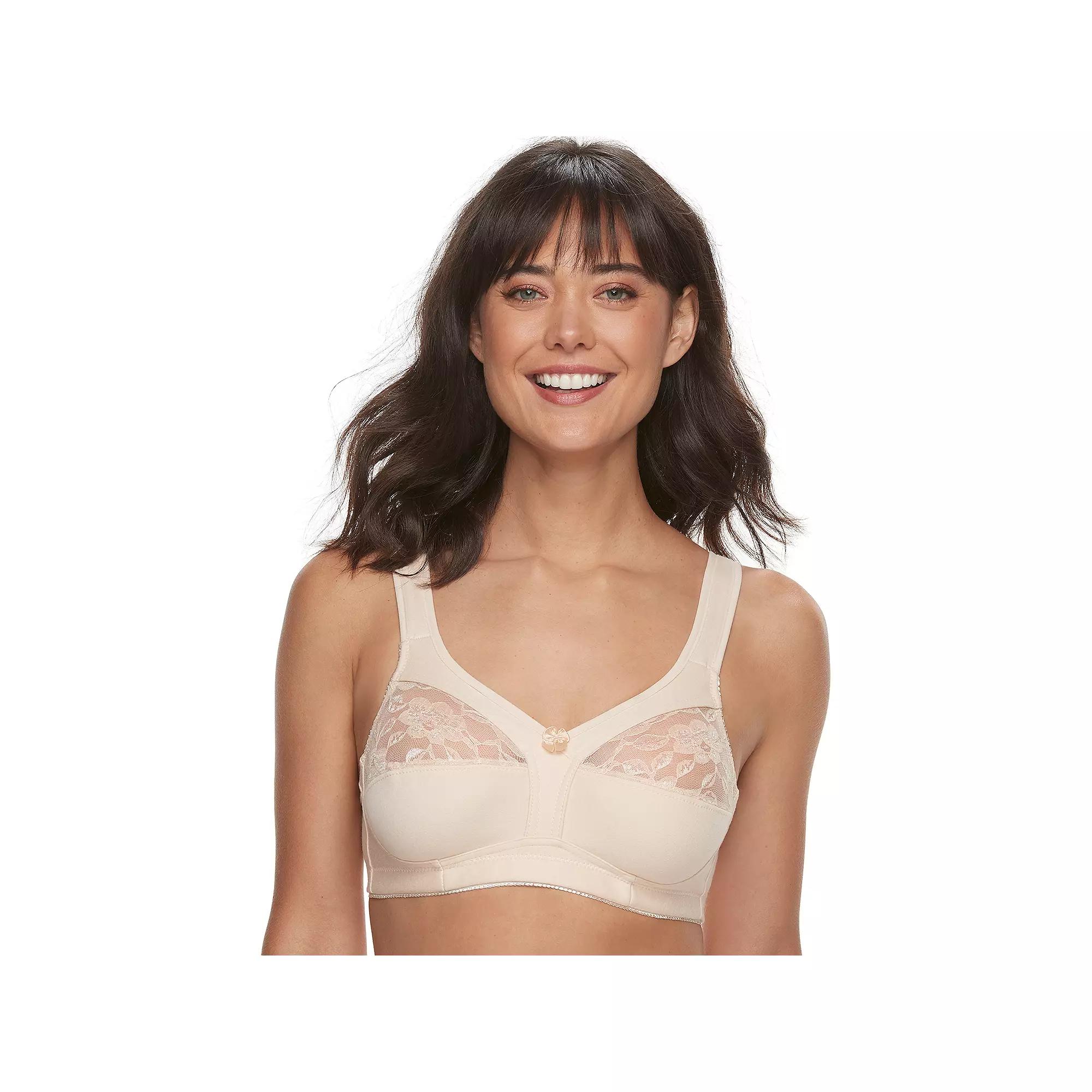 Women's Lunaire Lace Soft Cup Bra 16041L, Size: 44 D, Beige Product Image